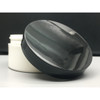 83mm (83-400) Black Polypropylene Heat Seal Lined Smooth Cap, case/644