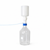 2 Liter Vacuum Filter Funnel System, Reusable PP with PEEK or Stainless Steel Fluid Path (PLS-8000-1020)