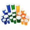 Green Pharmacy Vials, Easy Snap-Caps, Green, 30 dram (111mL), case/280