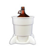 CP Lab Safety Secondary Liquid Waste Container with Base for Nalgene® 4 Liter bottle 