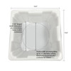 CP Lab Safety Secondary Container for 2.5 gallon Low Profile Carboy and Safety Cans 