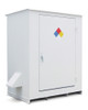 Hazmat Drum Storage Building, 2-hour Fire Rated, 10-drum Outdoor Locker