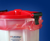 CP Lab Safety Bench Top Solid Waste Container, 5 Liter with Lid 