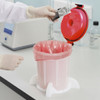 CP Lab Safety Bench Top Solid Waste Container, 5 Liter with Lid 