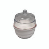 United Scientific 55203 Desiccator, Non-Vacuum, White Base, PP/PC, 10", each