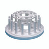 United Scientific 77704 Plastic Test Tube Rack, Round, 12-Tube, each