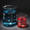 Low Form Beakers, Type I, Borosilicate Glass, 30 mL, case/12
