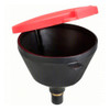 Shown: smaller Drum Funnel, Burp-Free Ultra-Drum Funnel® for 2" NPT or 6" IBC Tote Buttress Closure
