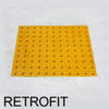 Surface-Mount ADA Mat, Compliant Detectable Warning Tile, 2 x 2'