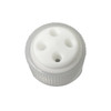 4-Port Cap/ Filling Cap for Nalgene® 38-430 Bottles, Complete Kit with plugs