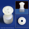 Waste Manifold Port Cap, Polypropylene, for Nalgene® 38-430 thread, with plugs