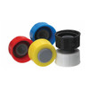 Case of 100 Black Wheaton® 20-400 I-Loc Caps made of PP (Product Code: DWK-240676-01).