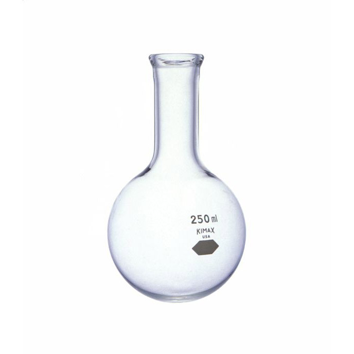 Kimble Kimax Round Bottom Flask With Tooled Top 250ml