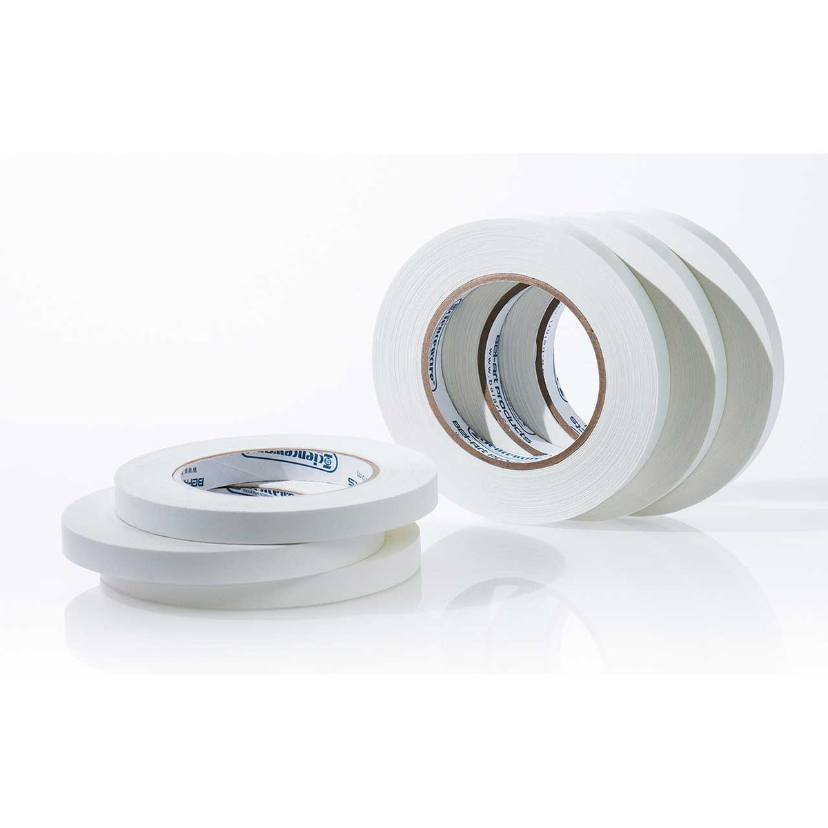 WriteOn, Label Tape, 60 Yd, White, 1/2", 6pk, pack/6