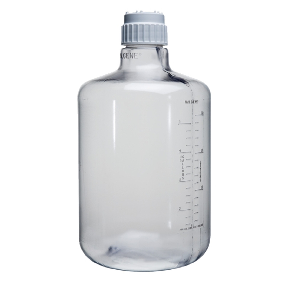 Nalgene® 22510050 Polycarbonate Carboys, 20 Liter Clear Boy, Cap 83B