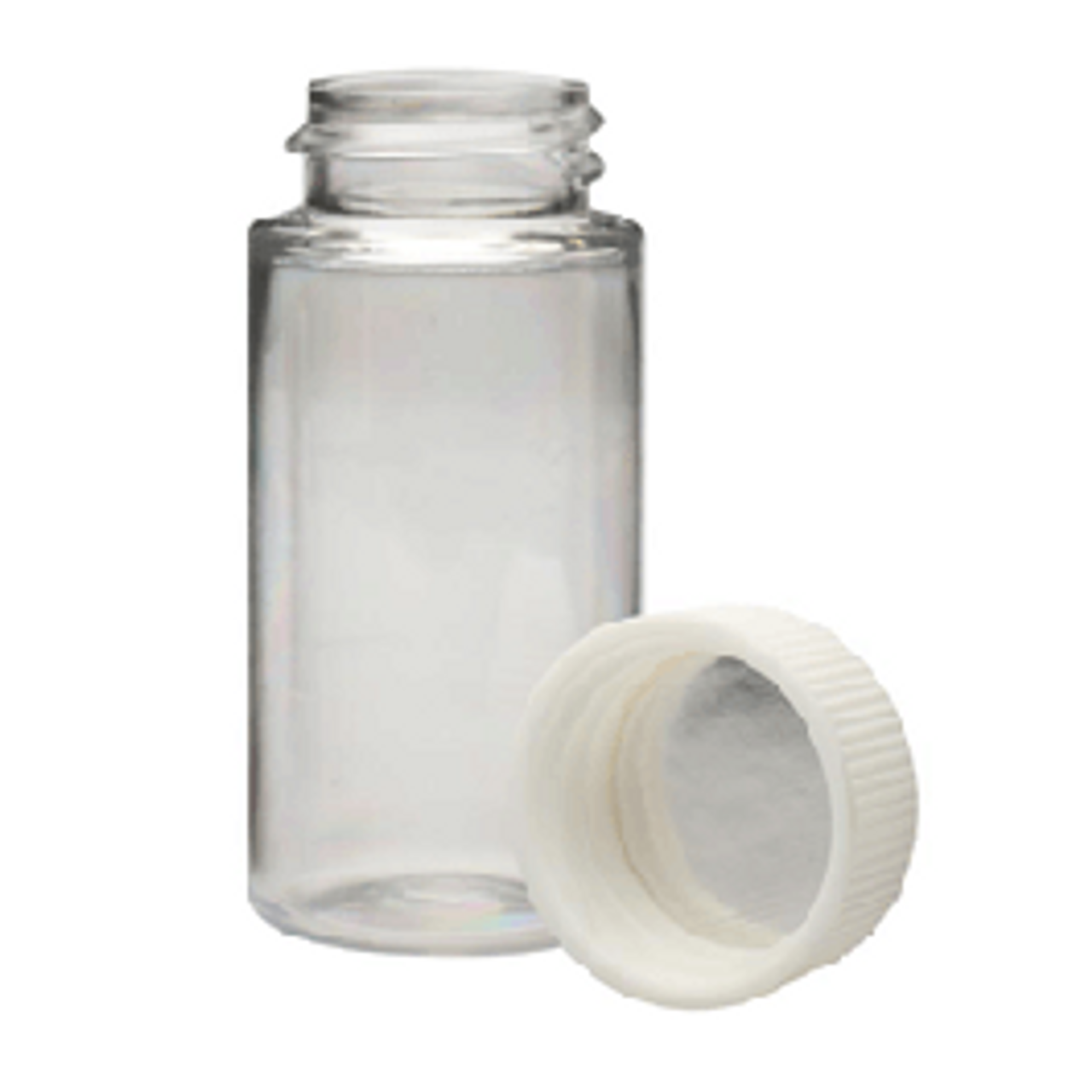 WHEATON® 20mL LS Scintillation Vials, PET, 22-400 Thermoset Screw Cap (packed separately), Foil Liner, case/1000