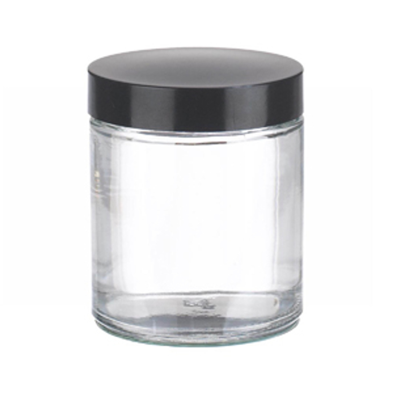 GLA-00857  4oz Straight Sided Round Jars w/ 58-400 neck - Qorpak