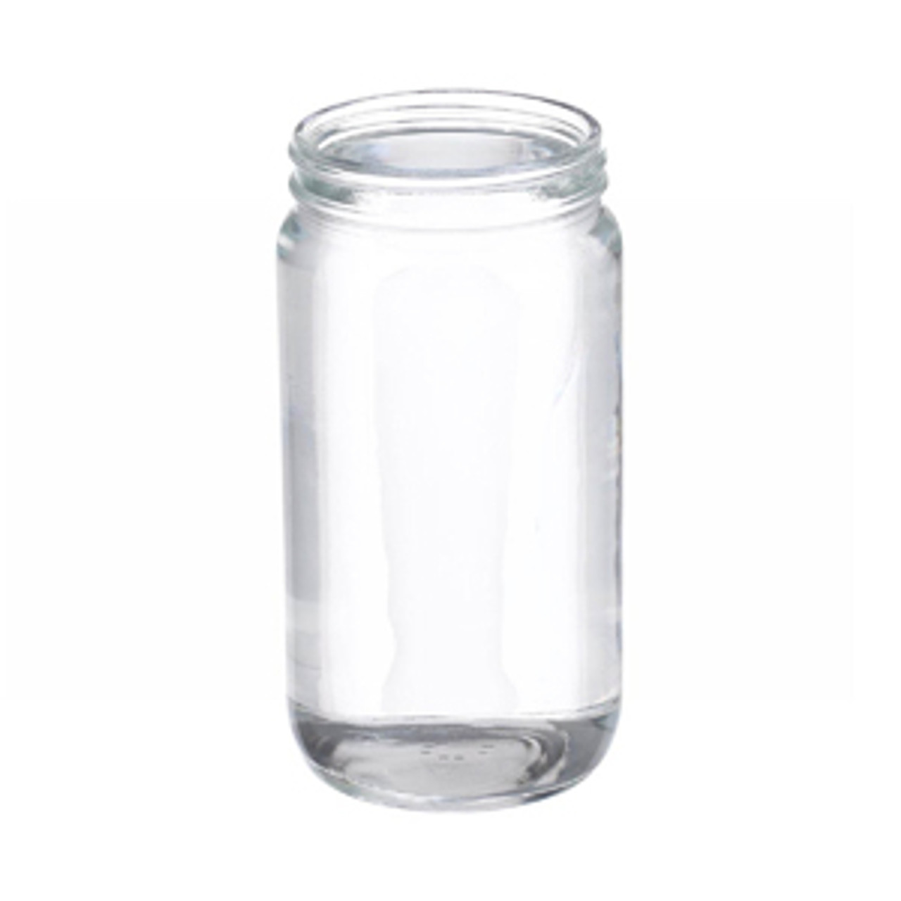 Glass Straight Sided Jars with Phenolic Cap, Bulk