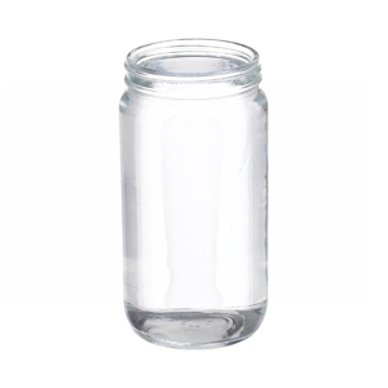 16 oz Clear Glass Straight Sided Jars (Bulk)