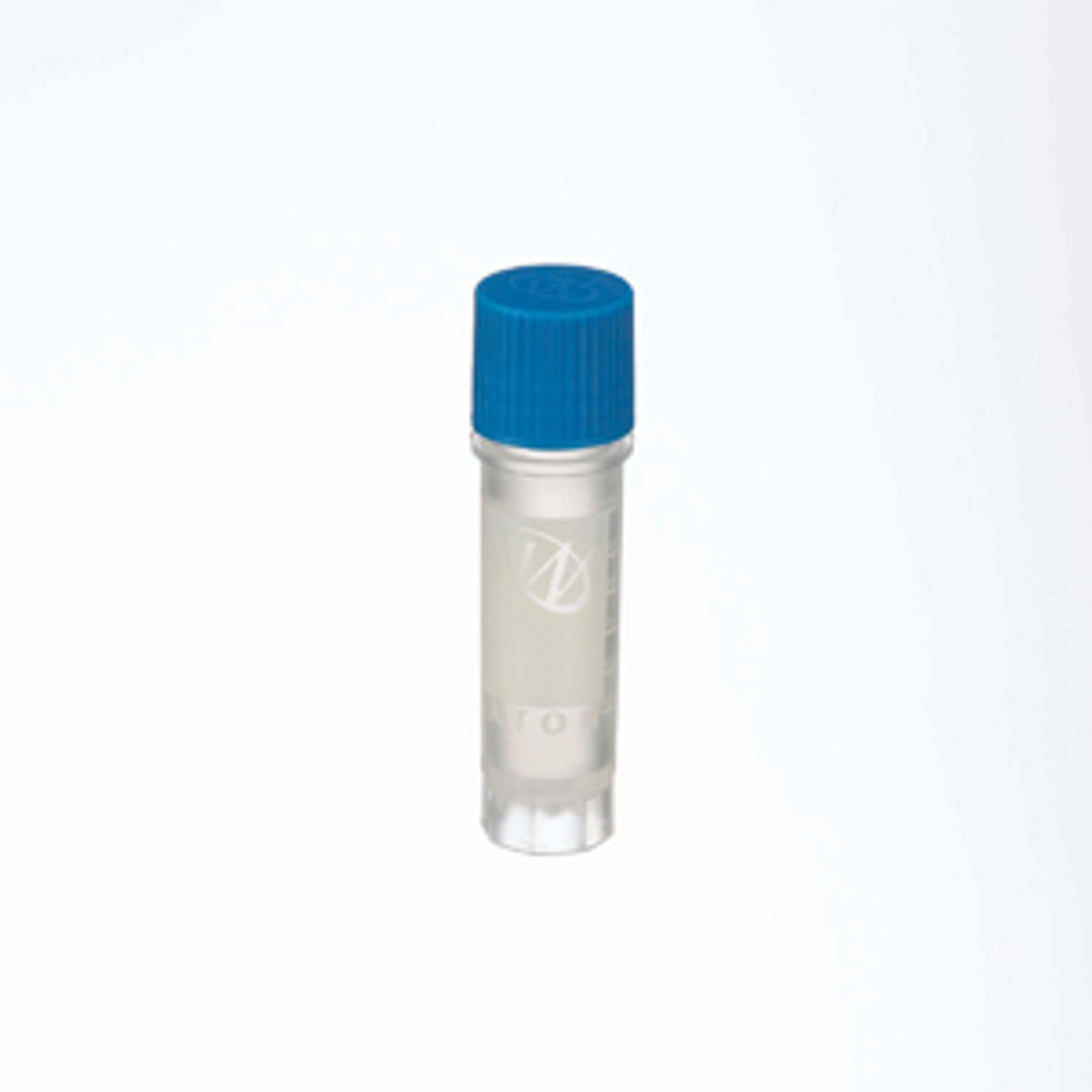 WHEATON® 2mL Ext FS CryoElite Vials with Marking Spot, Blue Caps, Sterile, case/500