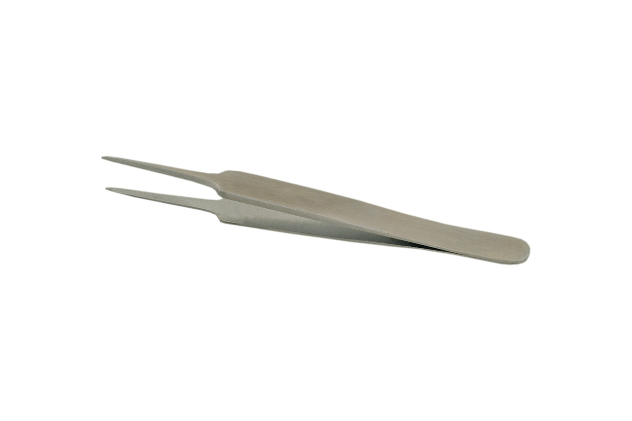 Stainless Steel Jeweler Micro-Forceps, Super-Fine, 4.25"