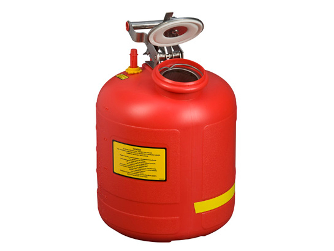 Justrite® Safety Can for Liquid Disposal, Built-in Fill Gauge, 5 gal