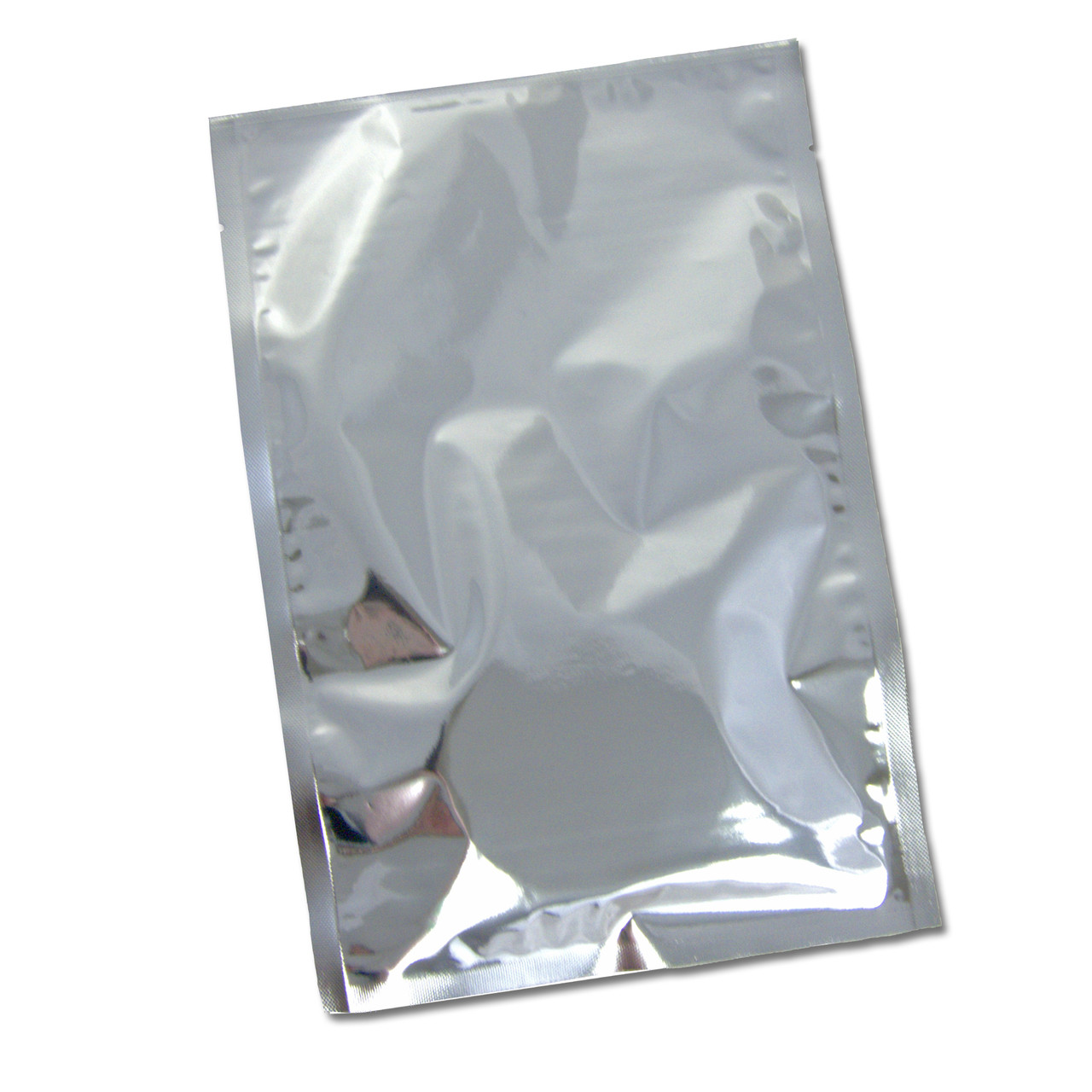 Metallic Heat-Seal Bags, 2.5 mil SilverPAK with Tear Notch, case/1000