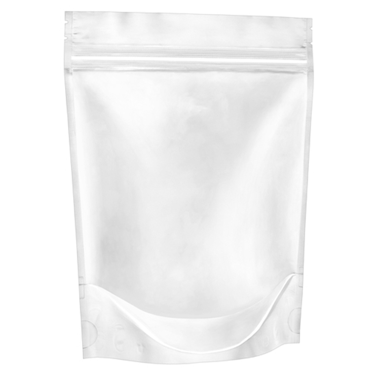 Resealable Heat-Seal Bags, 6 x 9 4 mil Stand-Up Foil Zipper Bags, case/500