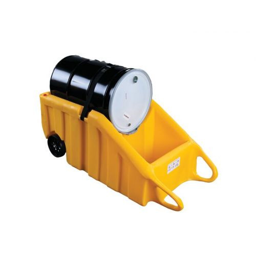 Eagle Spill Containment Drum Dolly, Fits 55Gallon Drums, Yellow
