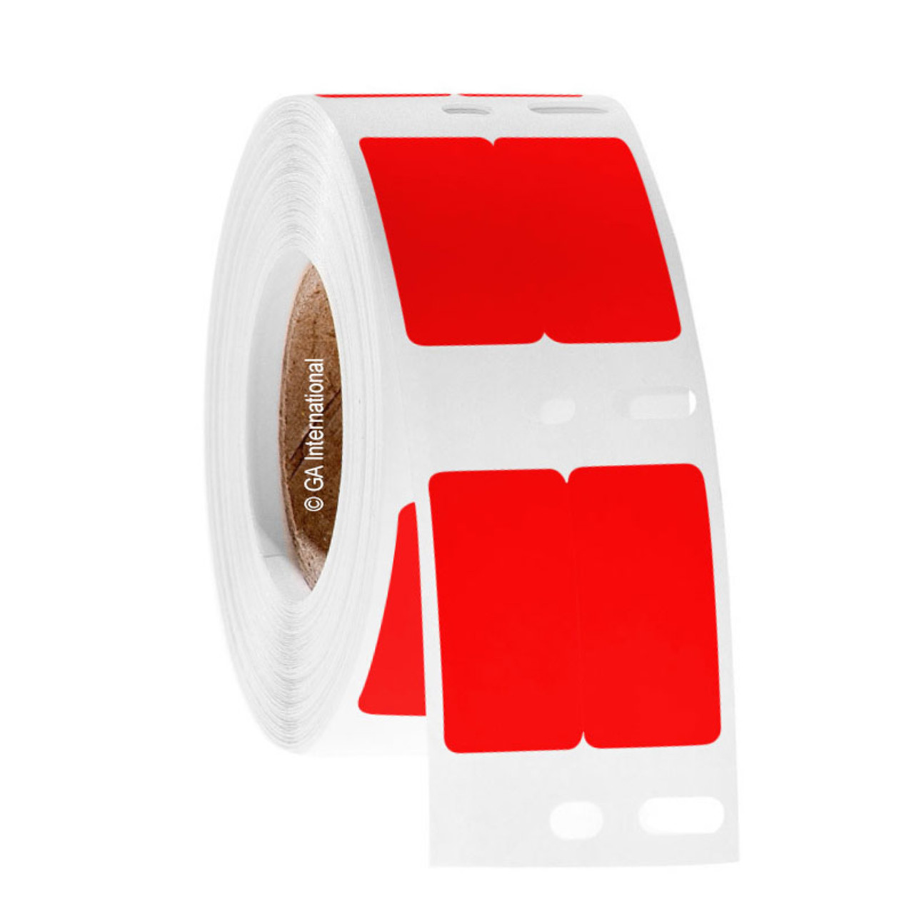 Cryo-DTermo DYMO-Compatible Cryogenic Labels, Red, 0.5