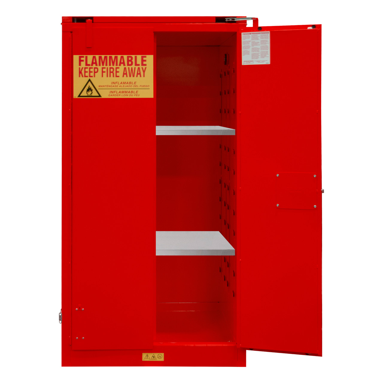 Flammable Storage, 90 Gallon, Self Close - Durham Manufacturing