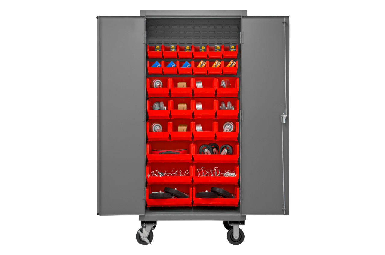 Wire, Terminal Storage Cabinet. Accommodates 24 3-1/2 Spools. 16