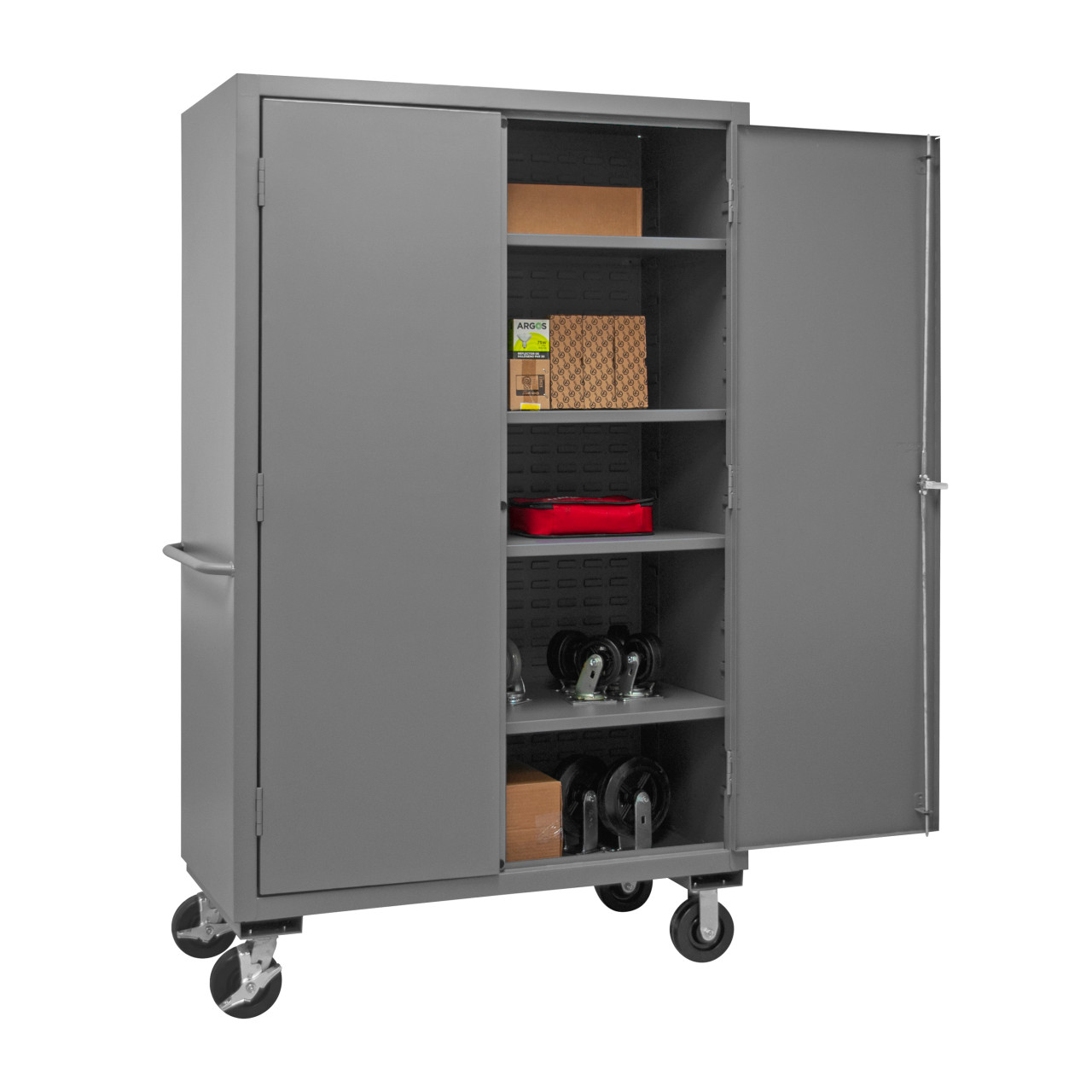 Wire, Terminal Storage Cabinet. Accommodates 24 3-1/2 Spools. 16