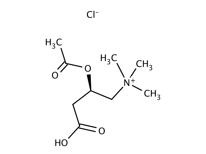 n acetyl l carnitine hydrochloride N-acetyl-L-carnitine Hydrochloride (C9H17NO4-HCl), 5 grams