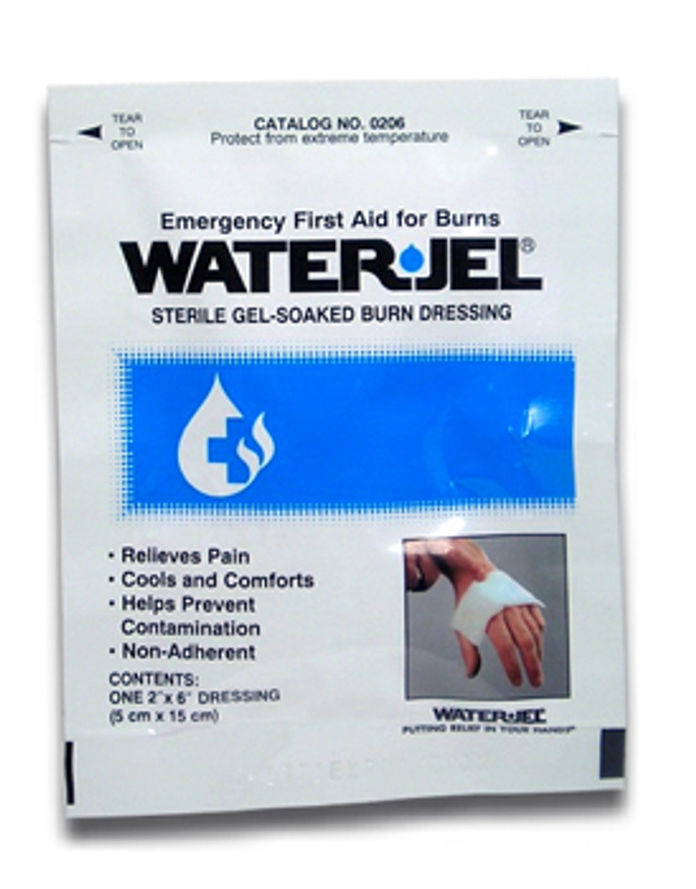 Water-Jel Military Burn Dressing 4