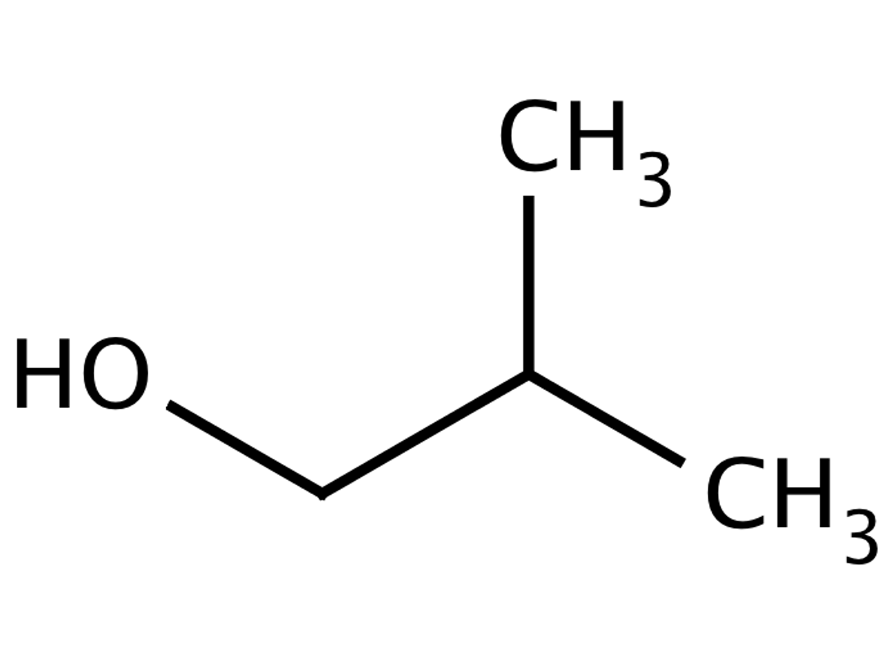 2 methyl propanol formula