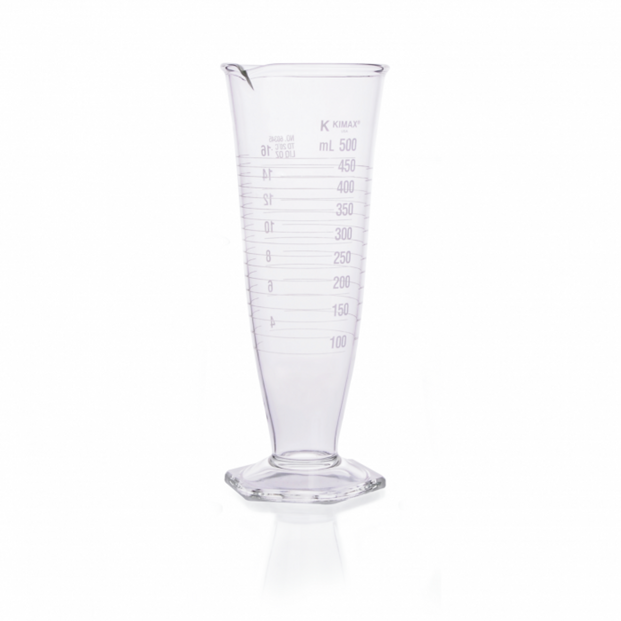 Plastic 30ml Measuring Graduate Lab Test Cups Container Liquid Home White  Cap 
