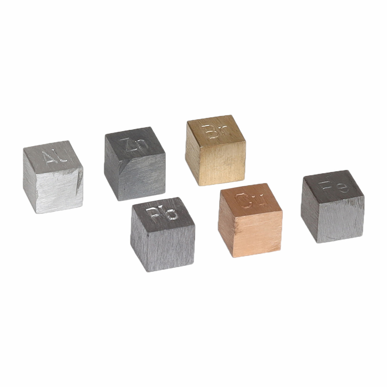 6 Frosted Square 5-Sided Cubes (8/case)