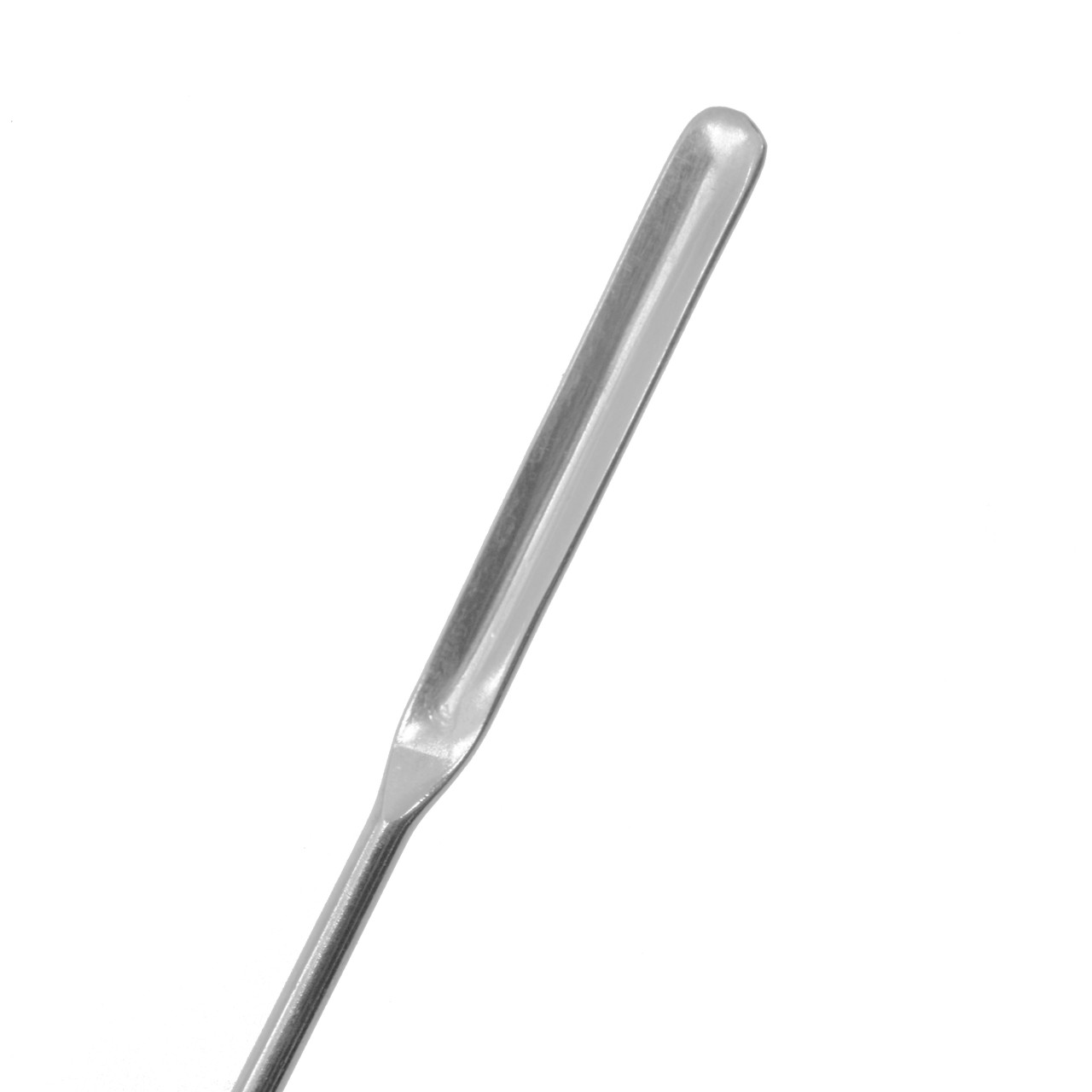 Scoop with Spatula, Polished Stainless Steel