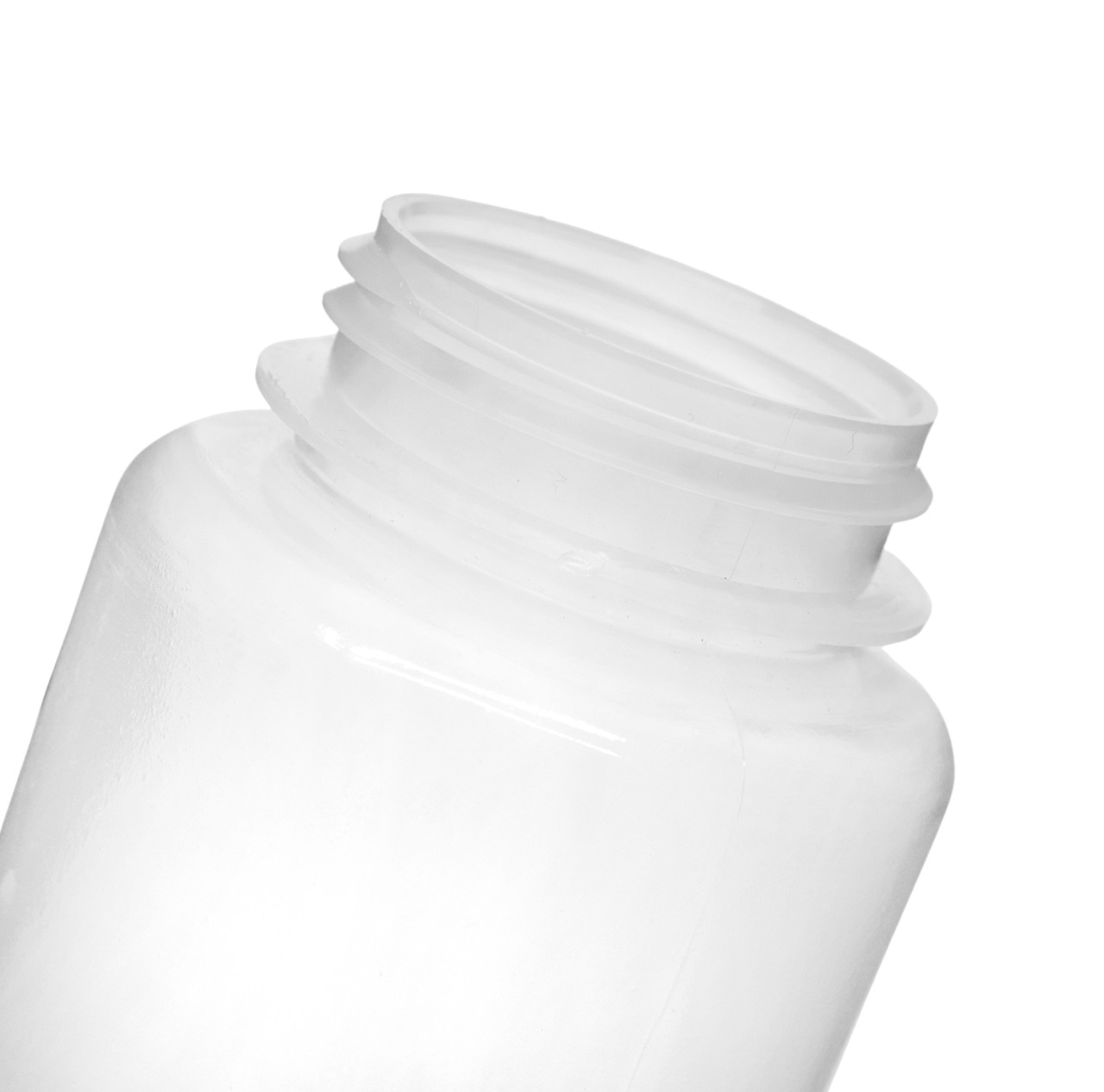 Nalgene® 342040-1000 1000mL PET Square Media Bottles in Shrink Wrap,  Sterile, case/24