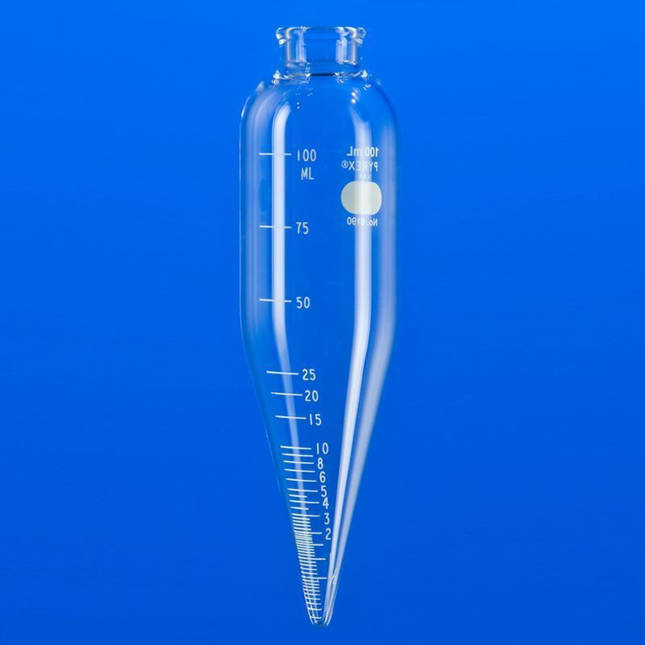 TUBE A ESSAI GRADUE PYREX 25ML/0,5ML 22X150MM BOUCHE-X10 - Lab