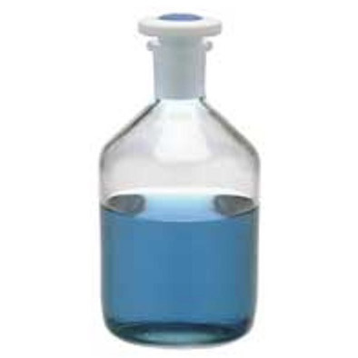 K. & F. Brennan ガラス瓶 KIMBLE® KIMAX® Solution Bottles with Color-Coded PTFE Flathead