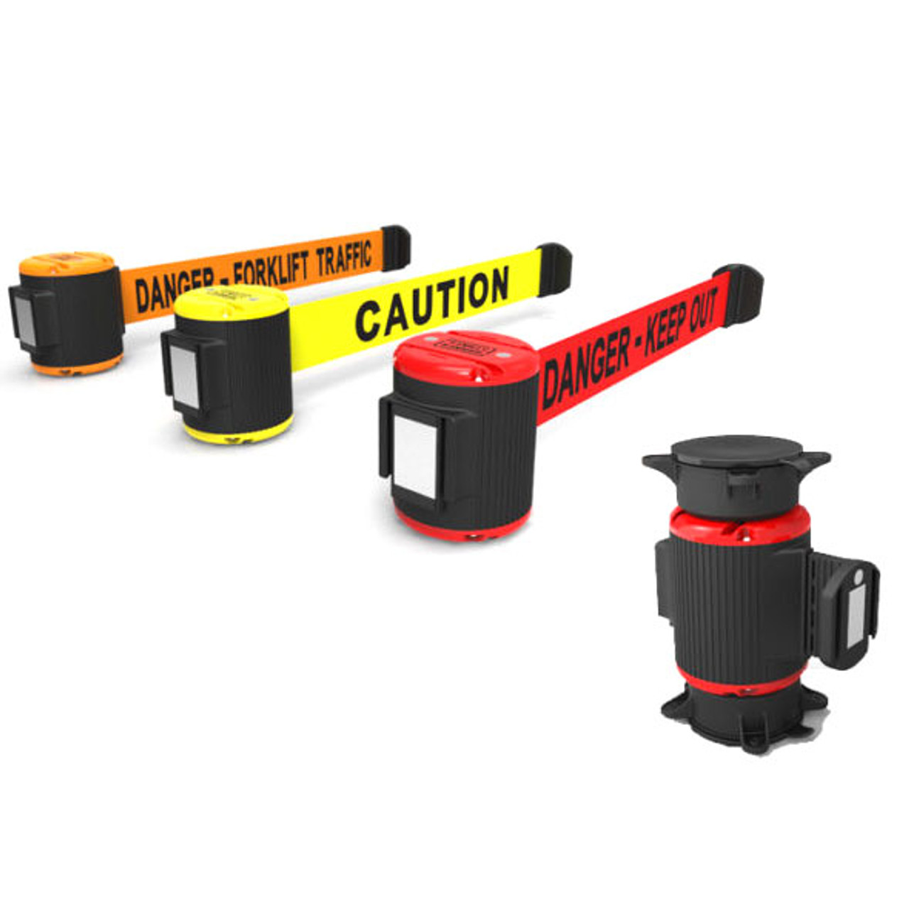 FIRE LINE - DO NOT CROSS Barricade Tape - Contractor Grade (Pack of 12  Rolls)