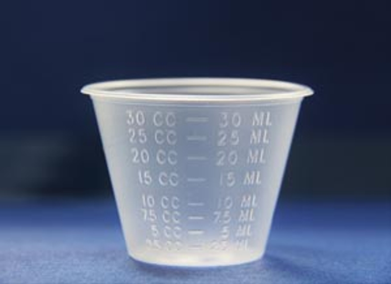 Medicine Cup - 2 oz. Sterile Case of 25