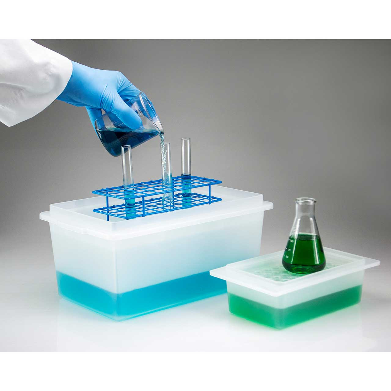 Microcentrifuge Tube Ice Rack/Tray, For 1.5ml Tubes, 50 Places