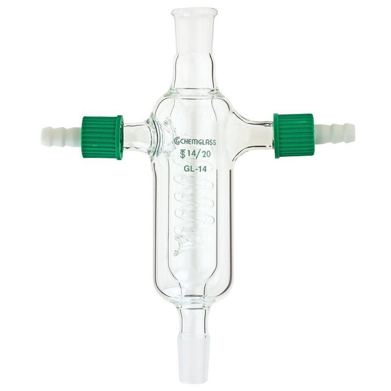 Micro Coil Condenser, Jacketed, Compatible with Mettler Easymax, each