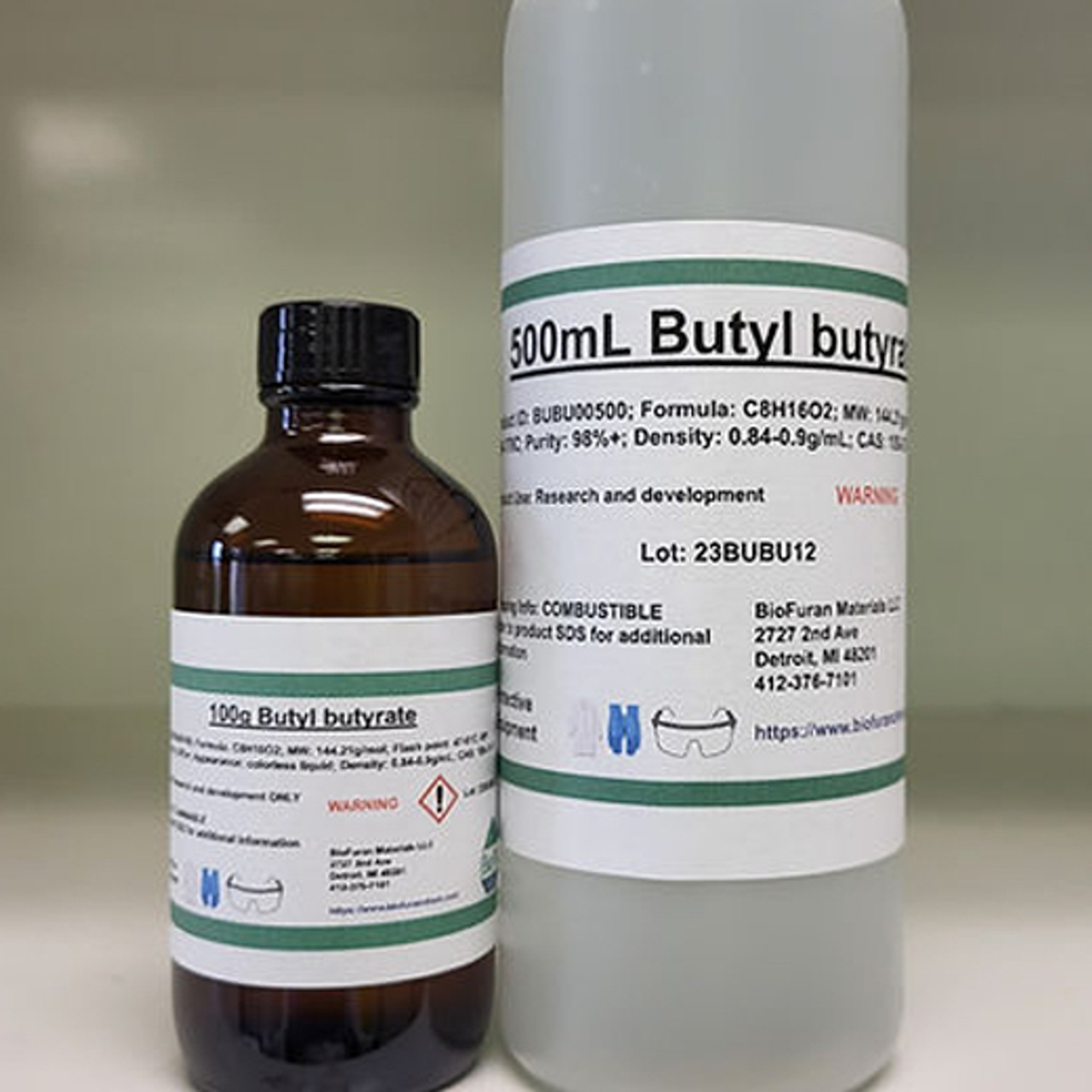 Butyl butyrate, C8H16O2