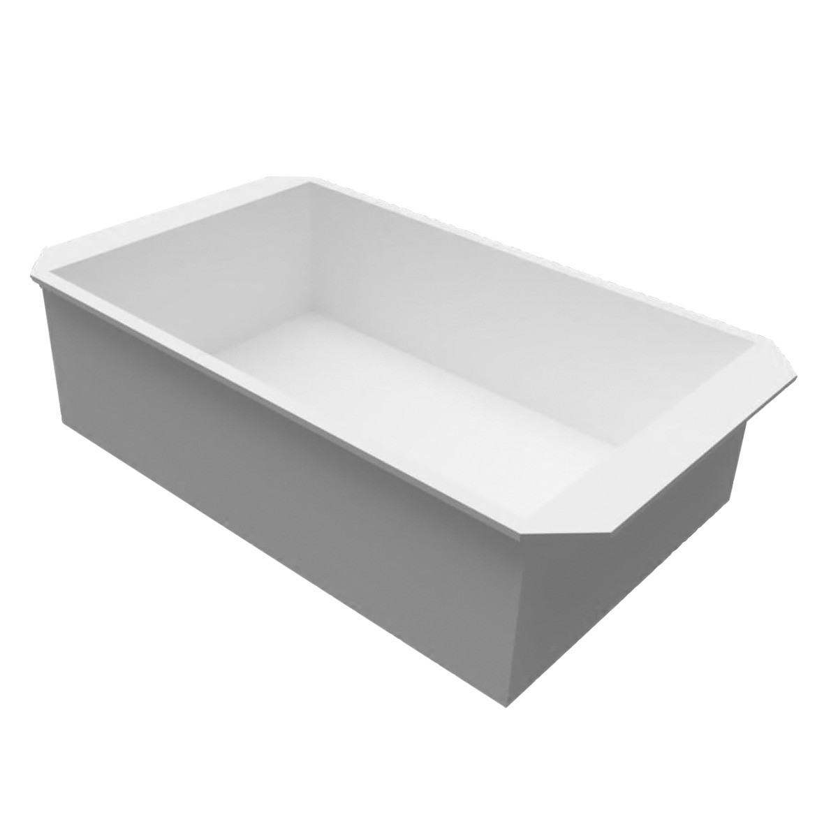 Secondary Spill Containment Tote, Polyethylene, 19 x 5