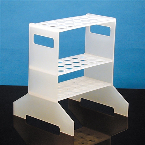 Hydrometer Rack, 18Place, PP, Tall, 7" High
