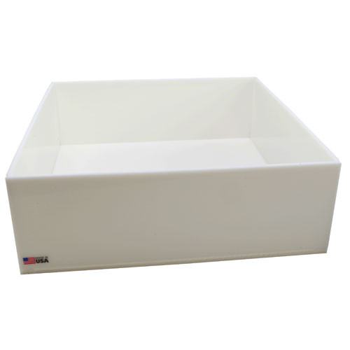 Rectangular Lab Tray, 46 Liter, HDPE, 23.25